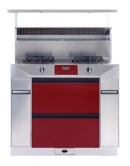 绿巨人在线视频官网绿巨人软件免费下载侧吸式下排无烟厨房天健G01-R绿巨人软件免费下载红色